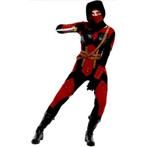Skyrim Dark Brotherhood Assassin Cosplay Costume Set with Hood Women Halloween